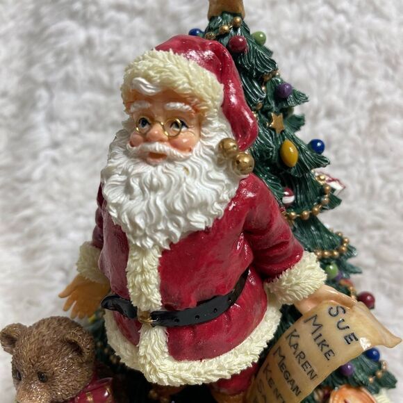 Fitz&Floyd ceramic Holiday countdown Calendar musical tuneHere comes Santa Claus - Picture 10 of 10